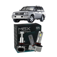 LED лампи Toyota Land Cruiser 100 (J10) 1998-2002 HB3 M6X дальнє світло (4000Lm 5500K) / Тойота Ленд Крузер 100 (комплект 2 шт.)