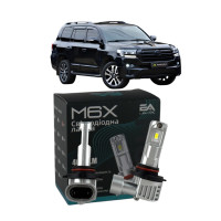 LED лампи Toyota Land Cruiser 200 2007- HB3 M6X дальнє світло (4000Lm 5500K) / Тойота Ленд Крузер 200 (комплект 2 шт.)