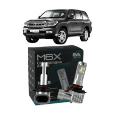 LED лампи Toyota Land Cruiser (J20) 2007- HB3 M6X дальнє світло (4000Lm 5500K) / Тойота Ленд Крузер (комплект 2 шт.)