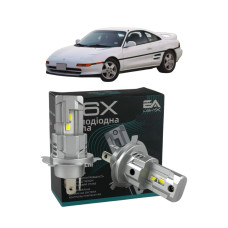 LED лампи Toyota MR 2 I 1985-1990 H4 M6X ближнє/дальнє світло (4000Lm 5500K) / Тойота Мр 2 (комплект 2 шт.)