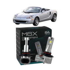 LED лампи Toyota MR 2 III 2002- HB3 M6X дальнє світло (4000Lm 5500K) / Тойота Мр 2 (комплект 2 шт.)