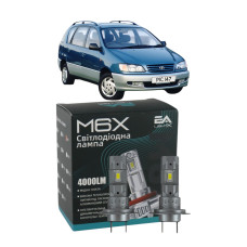 LED лампи Toyota Picnic 1996-2001 H7 M6X ближнє світло (4000Lm 5500K) / Тойота Пікнік (комплект 2 шт.)