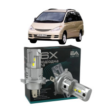 LED лампи Toyota Previa 2000- H4 M6X ближнє/дальнє світло (4000Lm 5500K) / Тойота Превія (комплект 2 шт.)