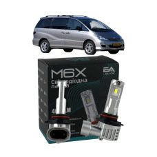 LED лампи Toyota Previa 2003- HB3 M6X дальнє світло (4000Lm 5500K) / Тойота Превія (комплект 2 шт.)
