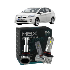 LED лампи Toyota Prius 2009- HB3 M6X дальнє світло (4000Lm 5500K) / Тойота Пріус (комплект 2 шт.)