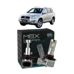 LED лампи Toyota RAV 4 IV 2008- HB3 M6X дальнє світло (4000Lm 5500K) / Тойота Рав 4 (комплект 2 шт.)