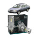 LED лампи Toyota Tercel 1982-1988 H4 M6X ближнє/дальнє світло (4000Lm 5500K) / Тойота Терсел (комплект 2 шт.)