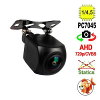 Автомобільна камера заднього виду Terra HD-663 HA (AHD 1080p / CVBS, кут 170°, розмітка, що відключається)