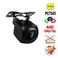 Цифровая AHD автомобильная камера переднего и заднего вида "Рыбий глаз" Terra HD-663, Full HD/HD