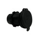 Автомобільна USB розетка врізна 2 USB QC 3.0 + Type-C PD 12V-24V синя підсвітка (1 шт)