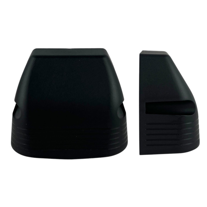 Корпус монтажный накладной на 2 места для USB розетки прикуривателя вольтметра Панель