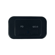 Накладная USB зарядка Light X Type-C PD + QC 3.0 для Toyota, Volkswagen, BMW (12–24V, двойной порт)