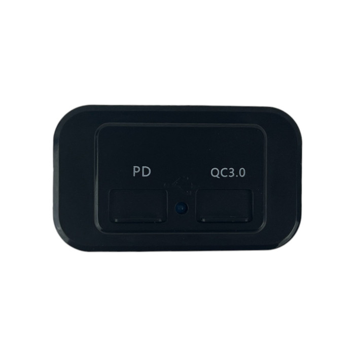 Накладная USB зарядка Light X Type-C PD + QC 3.0 для Toyota, Volkswagen, BMW (12–24V, двойной порт)