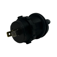 Врезная USB розетка в авто DS2118 12V-24V 2 порта 4.8A (2.4A+2.4A) Красная подсветка