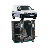 LED лампы VW Caddy III 2004- H1 M6X дальний свет (4000Lm 5500K) / Фольксваген Кадди 3 (комплект 2 шт.)