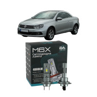 LED лампы VW Eos 2006- H7 M6X ближний свет (4000Lm 5500K) / Фольксваген Эос (комплект 2 шт.)