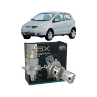 LED лампы VW Fox 2005- H4 M6X ближний/дальний свет (4000Lm 5500K) / Фольксваген Фокс (комплект 2 шт.)