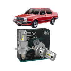LED лампы VW Jetta II 1984-1992 H4 M6X ближний/дальний свет (4000Lm 5500K) / Фольксваген Джетта 2 (комплект 2 шт.)
