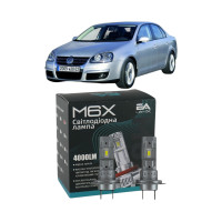 LED лампы VW Jetta III 2005- H7 M6X ближний свет (4000Lm 5500K) / Фольксваген Джетта 3 (комплект 2 шт.)