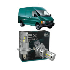 LED лампы VW LT 28-35 I 1976-1996 H4 M6X ближний/дальний свет (4000Lm 5500K) / Фольксваген Лт 1 (комплект 2 шт.)