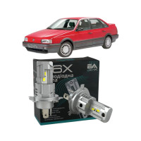 LED лампи VW Passat B3/B4 1988-1996 H4 M6X ближнє/дальнє світло (4000Lm 5500K) / Фольксваген Пассат Б3 (комплект 2 шт.)