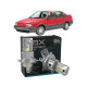 LED лампы VW Passat B3/B4 1988-1996 H4 M6X ближний/дальний свет (4000Lm 5500K) / Фольксваген Пассат Б3 (комплект 2 шт.)