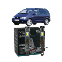 LED лампы VW Sharan I Restyling 2000-2010 H1 M6X дальний свет (4000Lm 5500K) / Фольксваген Шаран (комплект 2 шт.)