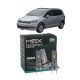 LED лампы VW Touran 2003- H7 M6X дальний свет (4000Lm 5500K) / Фольксваген Туран (комплект 2 шт.)