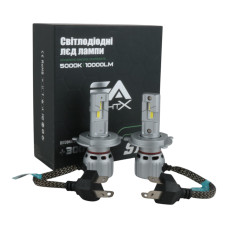 LED лампи Volkswagen Golf 4 1997-2003 H4 S10 ближнє/дальнє світло (10000Lm 5000K) / Фольксваген Гольф 4 (комплект 2 шт.)