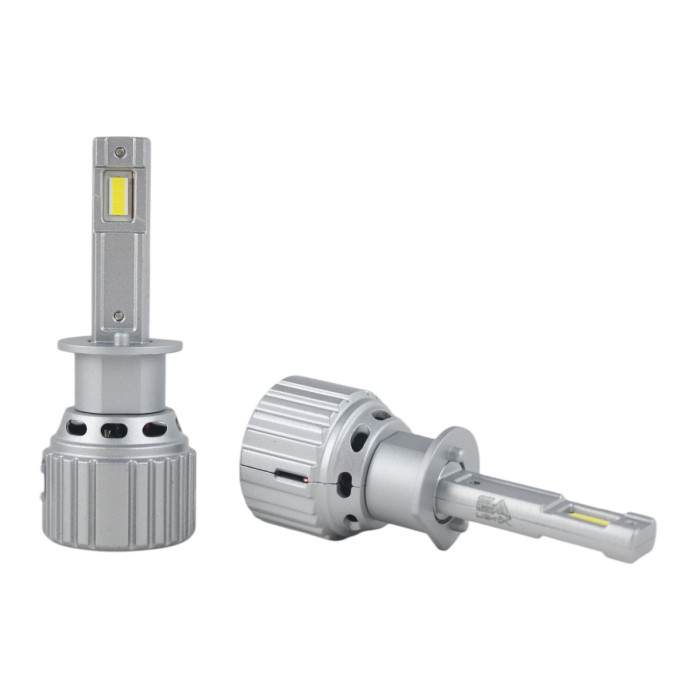 LED лампы Volkswagen Passat B5 1996-2005 H1 S10 дальний свет (10000Lm 5000K) / Фольксваген Пассат B5 (комплект 2 шт.)
