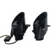 Протитуманні LED лінзи Volkswagen Passat B6 2005-2010 А1 90W з СТГ біло-жовті / протитуманні фари Фольксваген Пассат Б6 (2 шт.)