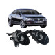 Протитуманні LED лінзи Volkswagen Passat B6 2005-2010 А1 90W з СТГ біло-жовті / протитуманні фари Фольксваген Пассат Б6 (2 шт.)