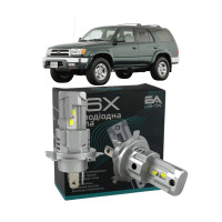 LED лампи Toyota 4 Runner 1996-2000 H4 M6X ближнє/дальнє світло (4000Lm 5500K) / Тойота 4 Раннер (комплект 2 шт.)