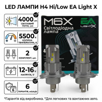 LED лампы Toyota 4 Runner 2000- H4 M6X ближний/дальний свет (4000Lm 5500K) / Тойота 4 Раннер (комплект 2 шт.)