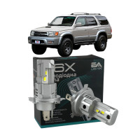 LED лампи Toyota 4 Runner 2000- H4 M6X ближнє/дальнє світло (4000Lm 5500K) / Тойота 4 Раннер (комплект 2 шт.)