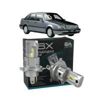 LED лампи Volvo 440 1988- H4 M6X ближнє/дальнє світло (4000Lm 5500K) / Вольво 440 (комплект 2 шт.)