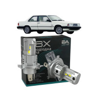 LED лампы Volvo 780 1988-1991 H4 M6X ближний/дальний свет (4000Lm 5500K) / Вольво 780 (комплект 2 шт.)