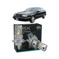 LED лампы Volvo 850 (LS) 1991-1996 H4 M6X ближний/дальний свет (4000Lm 5500K) / Вольво 850 (комплект 2 шт.)