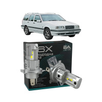 LED лампы Volvo 850 (LW) 1992-1996 H4 M6X ближний/дальний свет (4000Lm 5500K) / Вольво 850 (комплект 2 шт.)