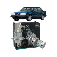 LED лампы Volvo 900 1994- H4 M6X ближний/дальний свет (4000Lm 5500K) / Вольво 900 (комплект 2 шт.)