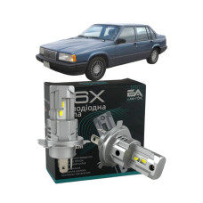 LED лампи Volvo 940 II (944) 1994-1998 H4 M6X ближнє/дальнє світло (4000Lm 5500K) / Вольво 940 (комплект 2 шт.)