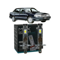 LED лампи Volvo 960 (964) 1994-1996 H1 M6X дальнє світло (4000Lm 5500K) / Вольво 960 (комплект 2 шт.)