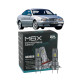 LED лампы Volvo C70 1997- H7 M6X дальний свет (4000Lm 5500K) / Вольво C70 (комплект 2 шт.)
