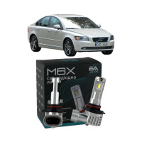 LED лампи Volvo S40 II 2004- HB3 M6X дальнє світло (4000Lm 5500K) / Вольво S40 2 (комплект 2 шт.)