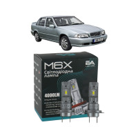 LED лампи Volvo S70 1997-2000 H7 M6X ближнє світло (4000Lm 5500K) / Вольво S70 (комплект 2 шт.)