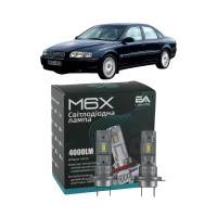 LED лампи Volvo S80 1998- H7 M6X дальнє світло (4000Lm 5500K) / Вольво S80 (комплект 2 шт.)