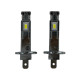 LED лампы Volvo S90 1997-1998 H1 M6X ближний свет (4000Lm 5500K) / Вольво S90 (комплект 2 шт.)