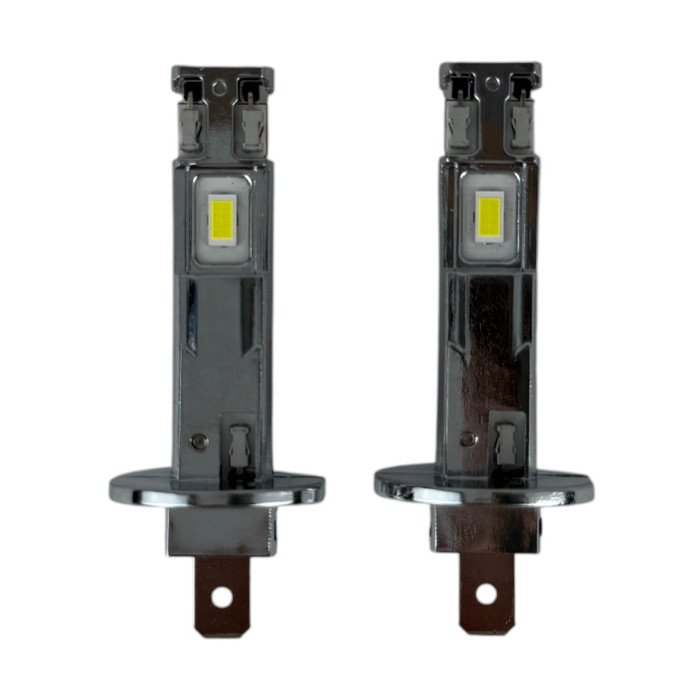 LED лампы Volvo S90 1997-1998 H1 M6X дальний свет (4000Lm 5500K) / Вольво S90 (комплект 2 шт.)