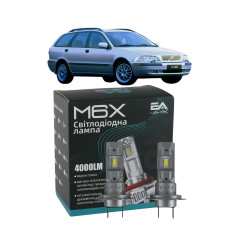 LED лампи Volvo V40 1994- H7 M6X ближнє світло (4000Lm 5500K) / Вольво V40 (комплект 2 шт.)