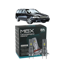 LED лампи Volvo V70 1997-2000 H7 M6X ближнє світло (4000Lm 5500K) / Вольво V70 (комплект 2 шт.)